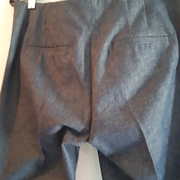 New Banana Republic Sloan fit Nautical sailor pants in denim - petite - Picture 3 of 4
